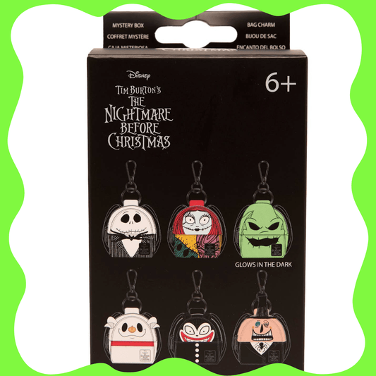 Nightmare Before Christmas Mystery Mini Backpack Bag Charm - Each Accessories - Gothic & Alternative Gift - Haunted