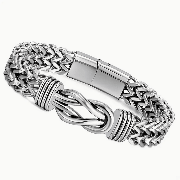 Nordic Inspired Double Knot Bracelet Jewelry - Gothic & Alternative Gift - Haunted