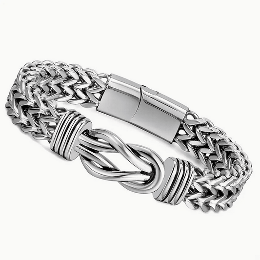 Nordic Inspired Double Knot Bracelet Jewelry - Gothic & Alternative Gift - Haunted