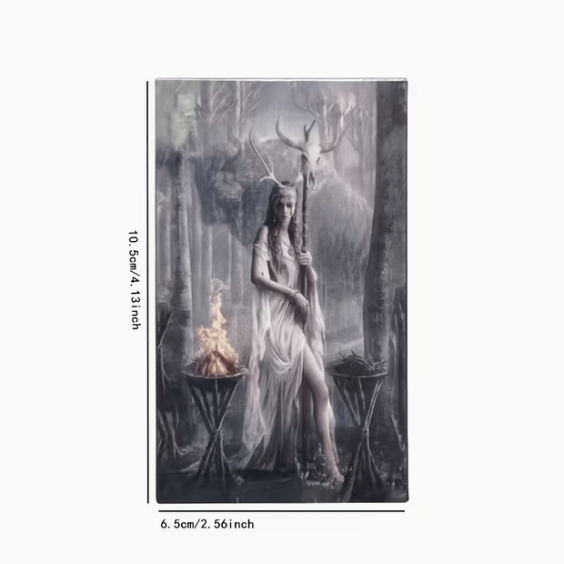 Nordic Secrets Runic Tarot Card Deck Witch Supplies - Gothic & Alternative Gift - Haunted