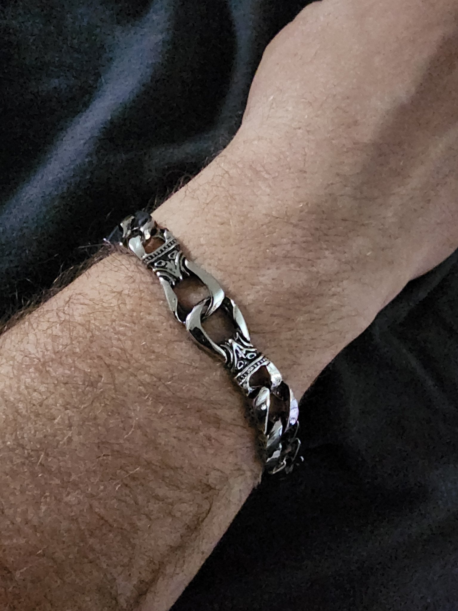 Nordic Viking Chain Bracelet Jewelry - Gothic & Alternative Gift - Haunted