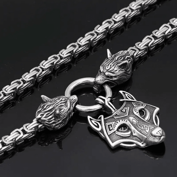 Nordic Viking Oden Emperor Necklace Jewelry - Gothic & Alternative Gift - Haunted
