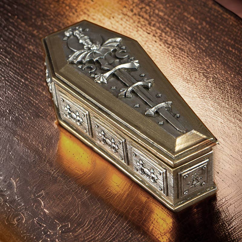 Nosferatus's Coffin Box with Mirror Home Decor - Gothic & Alternative Gift - Haunted