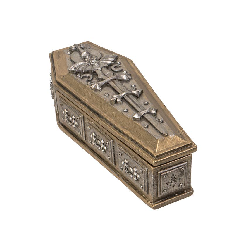 Nosferatus's Coffin Box with Mirror Home Decor - Gothic & Alternative Gift - Haunted
