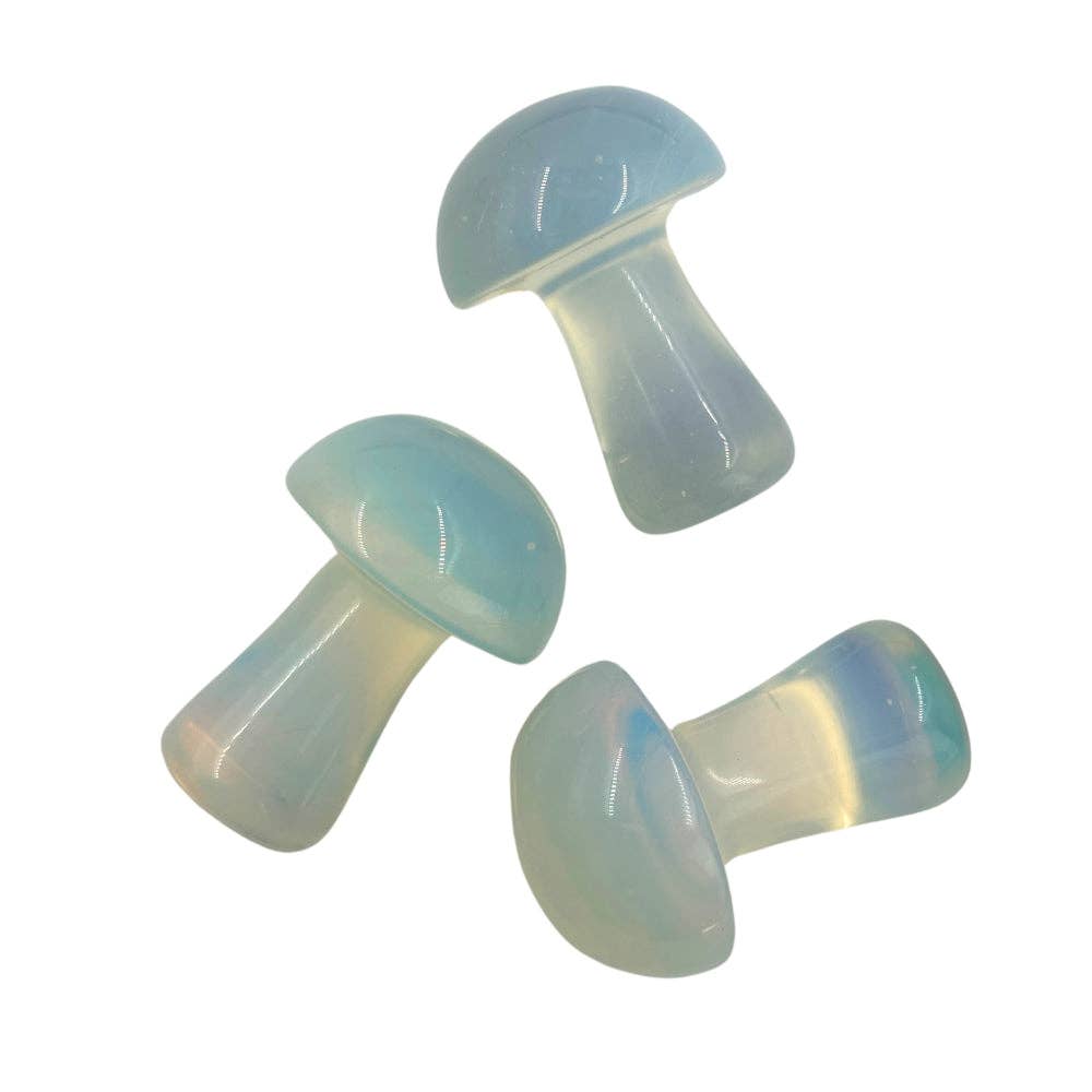 Opalite crystal mushroom Crystal - Gothic & Alternative Gift - Haunted