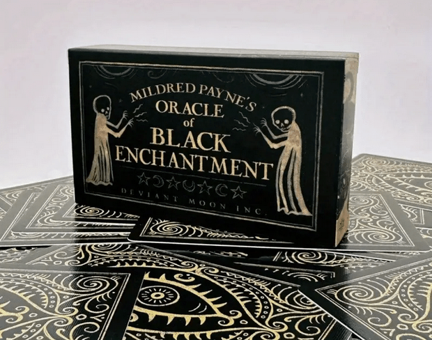 Oracle of Black Enchantment Oracle Deck Witch Supplies - Gothic & Alternative Gift - Haunted