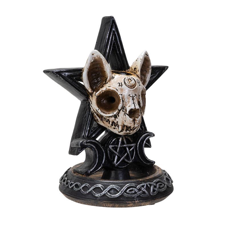 Ouija Cat Backflow Incense Burner Incense - Gothic & Alternative Gift - Haunted
