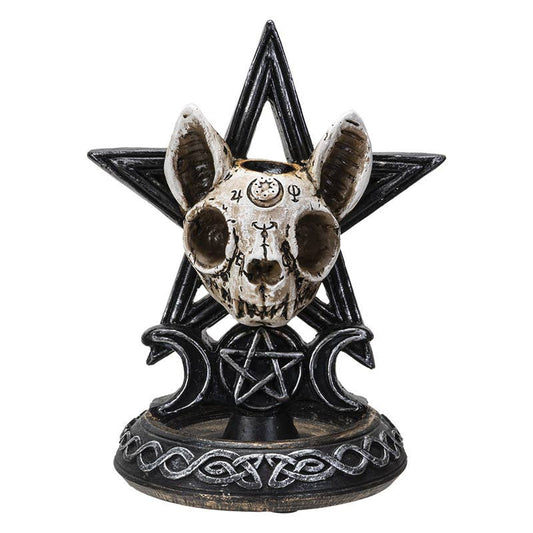 Ouija Cat Backflow Incense Burner Incense - Gothic & Alternative Gift - Haunted