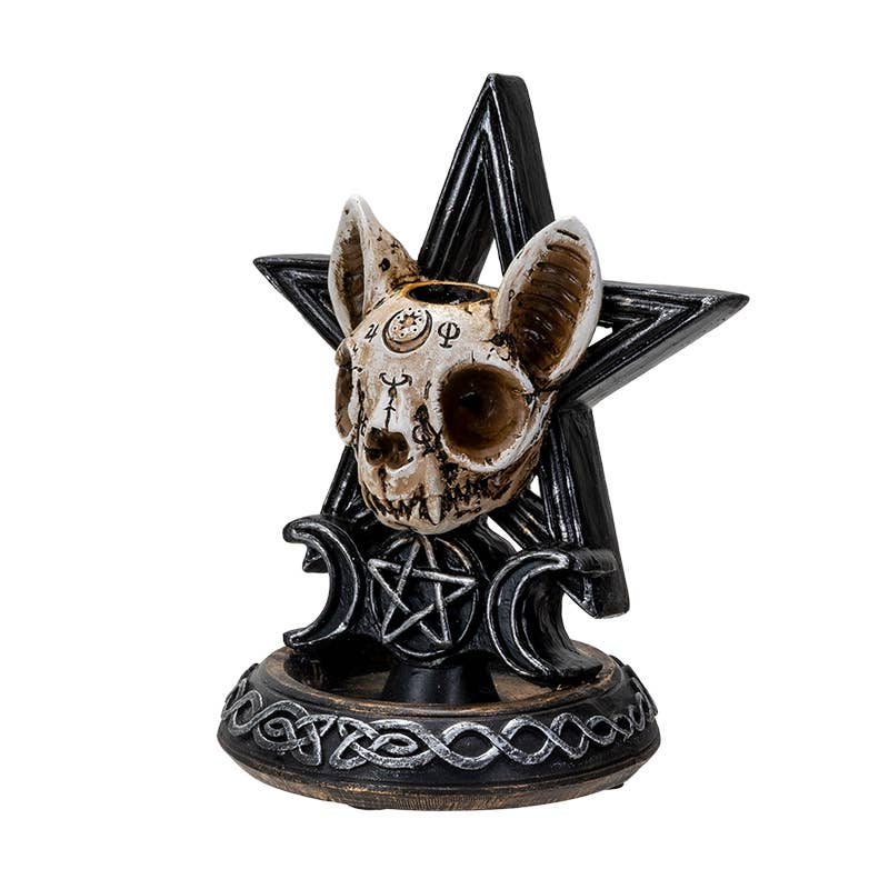Ouija Cat Backflow Incense Burner Incense - Gothic & Alternative Gift - Haunted
