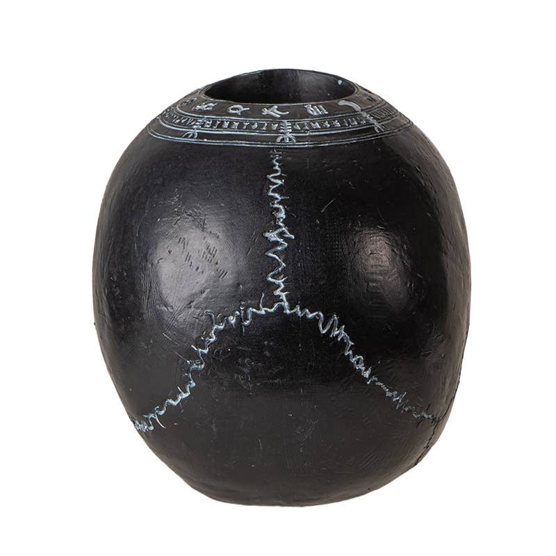 Ouija Skull Candleholder W/LED Eyes Candle Holder - Gothic & Alternative Gift - Haunted