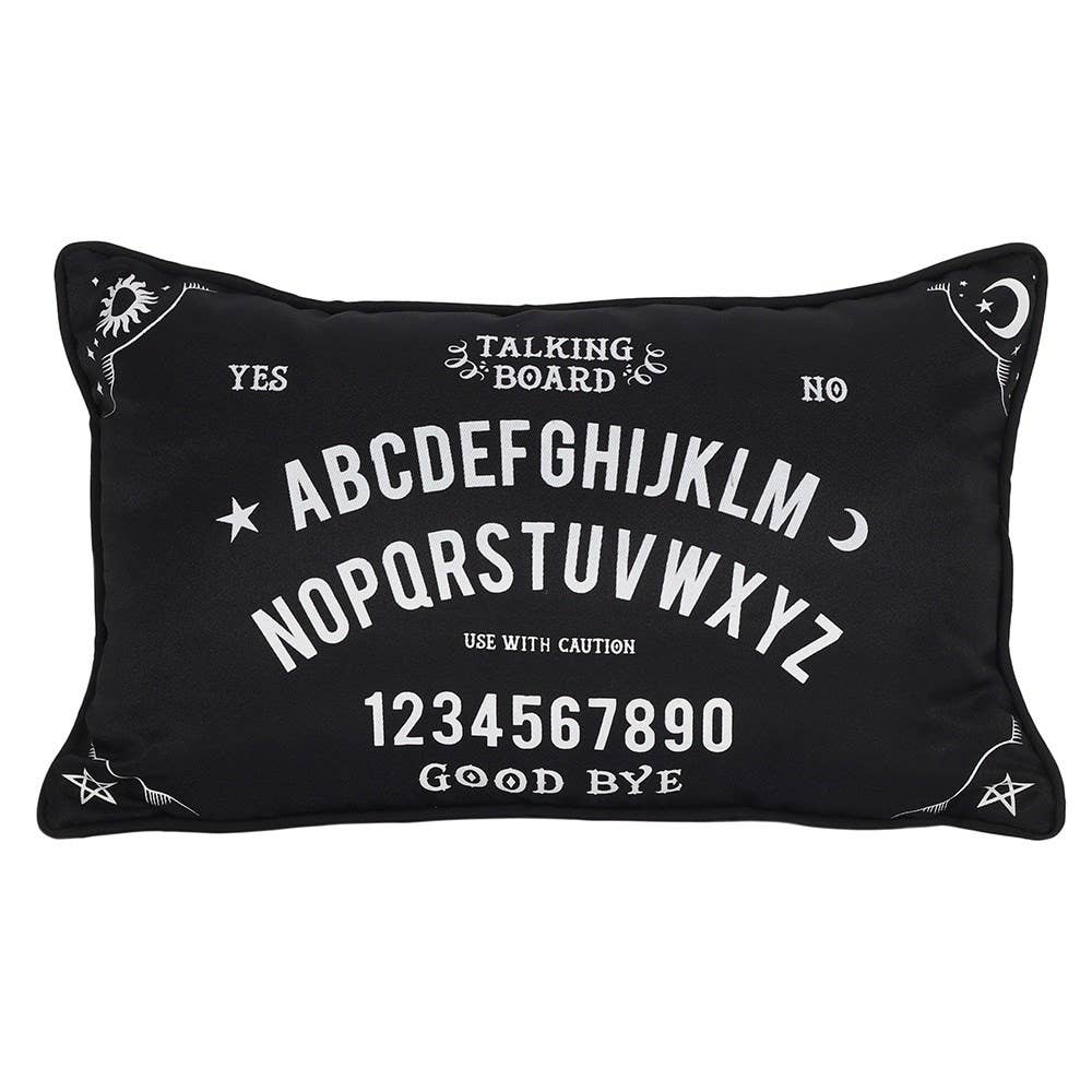 Ouija Talking Board Cushion Home Decor - Gothic & Alternative Gift - Haunted