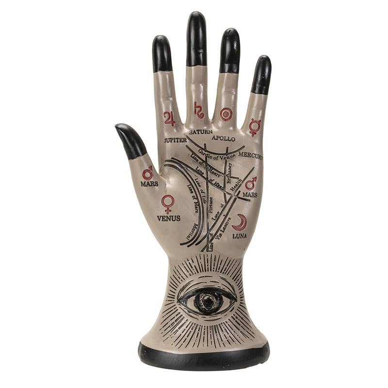 Palmistry Hand Witch Supplies - Gothic & Alternative Gift - Haunted