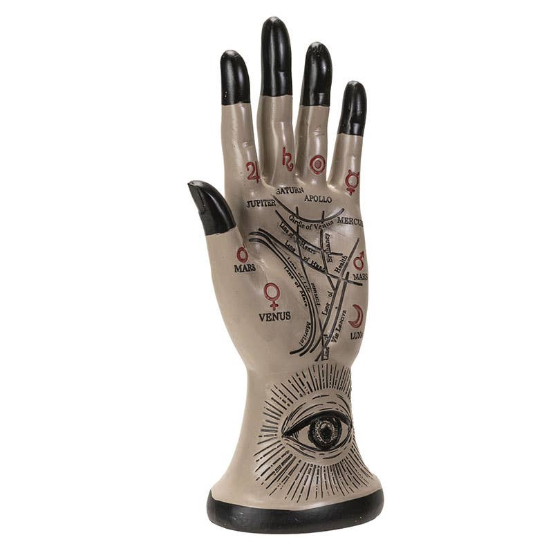 Palmistry Hand Witch Supplies - Gothic & Alternative Gift - Haunted