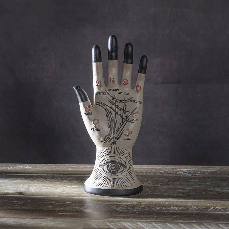 Palmistry Hand Witch Supplies - Gothic & Alternative Gift - Haunted
