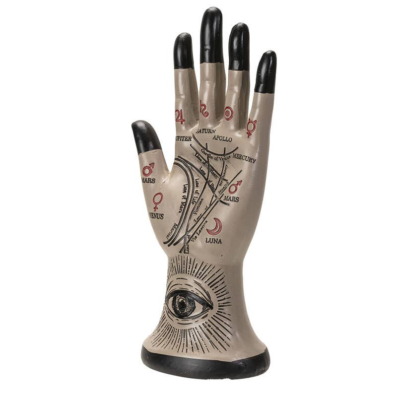 Palmistry Hand Witch Supplies - Gothic & Alternative Gift - Haunted