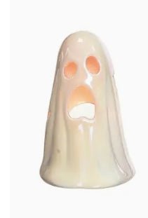 Pearlescent Ghost Candle Holder Votive Candles - Gothic & Alternative Gift - Haunted