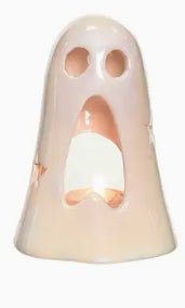 Pearlescent Ghost Candle Holder Votive Candles - Gothic & Alternative Gift - Haunted