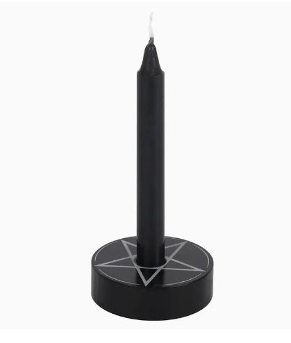 Pentagram Spell Candle Holder Candle holders - Gothic & Alternative Gift - Haunted
