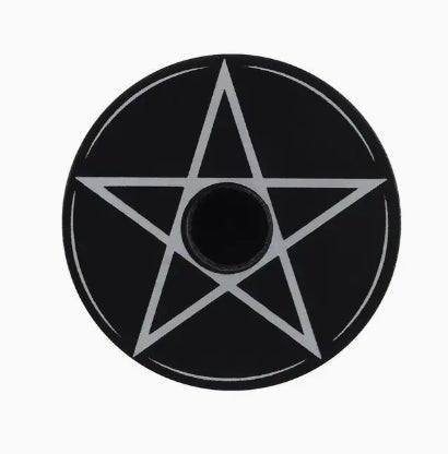 Pentagram Spell Candle Holder Candle holders - Gothic & Alternative Gift - Haunted