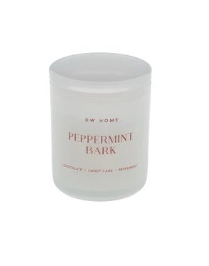 Peppermint Bark Holiday Classics Mini Glass Candle Candles - Gothic & Alternative Gift - Haunted