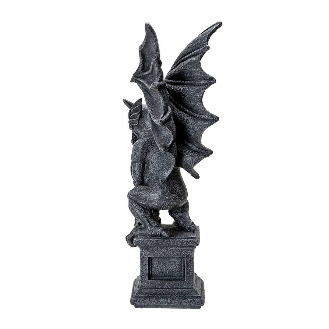 Perched Gargoyle Medieval Goth Statue Figurines - Gothic & Alternative Gift - Haunted