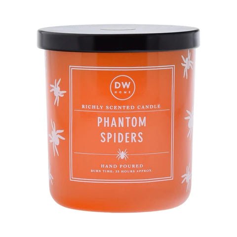 Phantom Spiders Glass Candle Candles - Gothic & Alternative Gift - Haunted