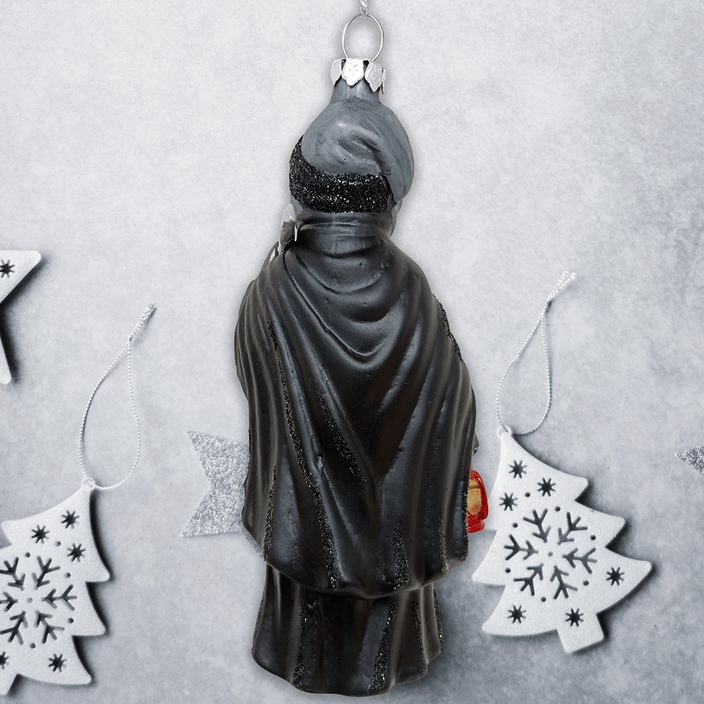 Plague Doctor Glass Christmas Ornament Gothmas, Christmas, Creepmas, Holiday Ornaments - Gothic & Alternative Gift - Haunted