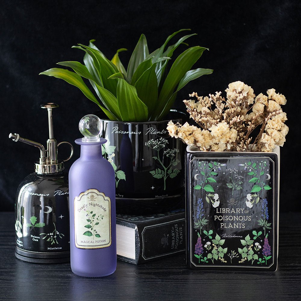 Poisonous Plants Ceramic Plant Mister Home Décor - Gothic & Alternative Gift - Haunted