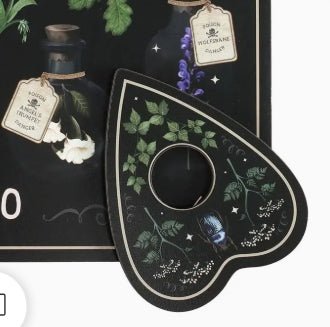 Poisonous Plants Gothic Botanical Talking Spirit Board Ouija Witch Supplies - Gothic & Alternative Gift - Haunted