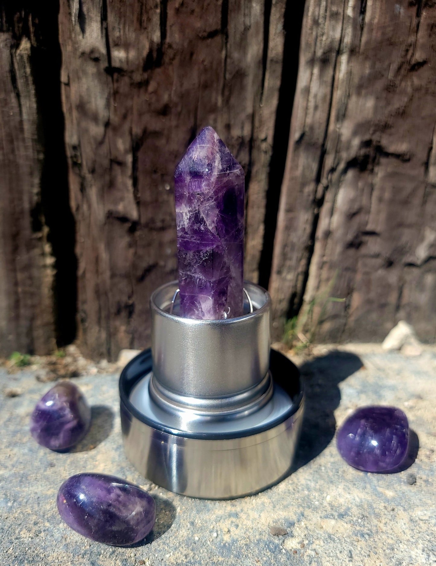 Premium Crystal Infusion Water Bottle Crystals - Gothic & Alternative Gift - Haunted