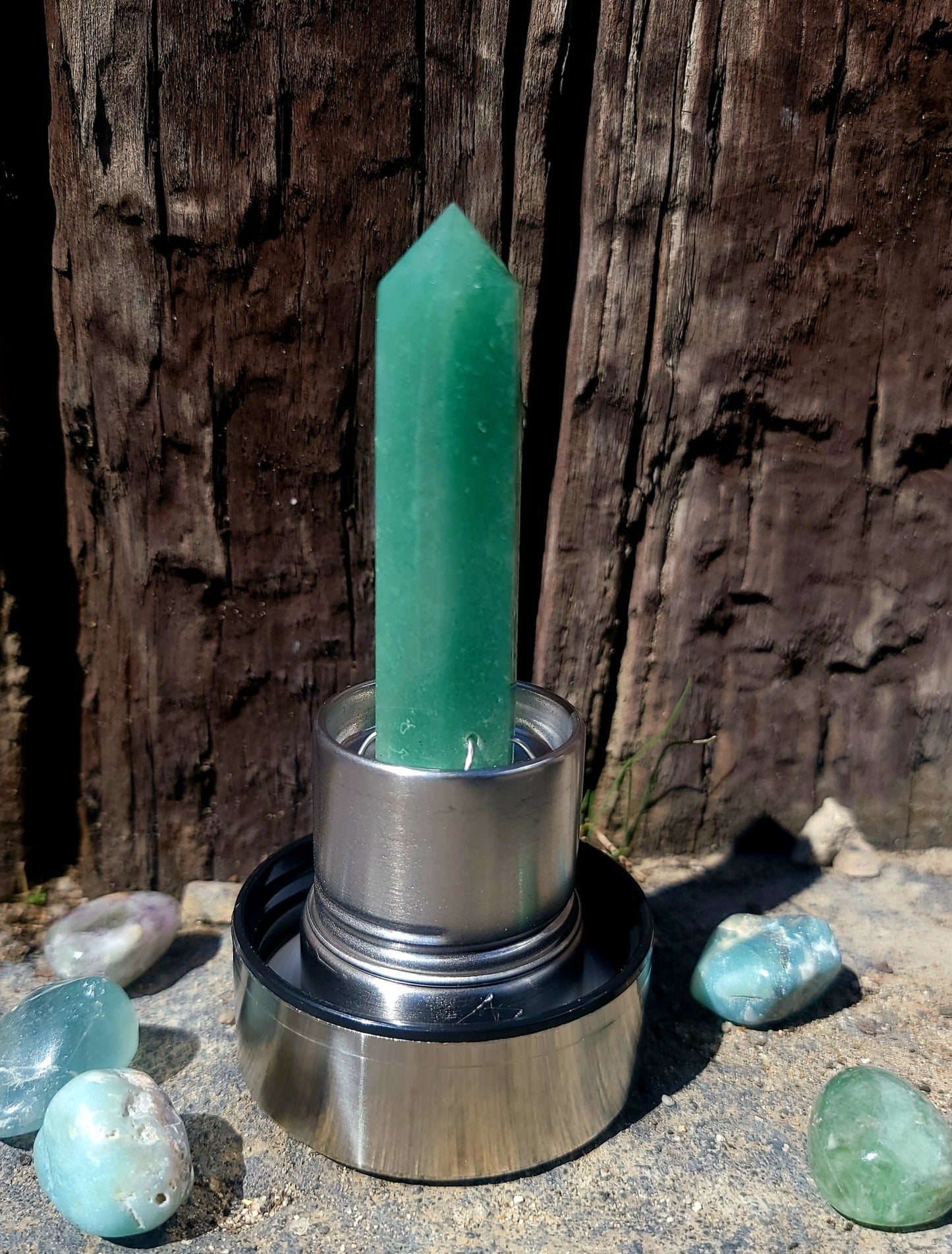 Premium Crystal Infusion Water Bottle Crystals - Gothic & Alternative Gift - Haunted