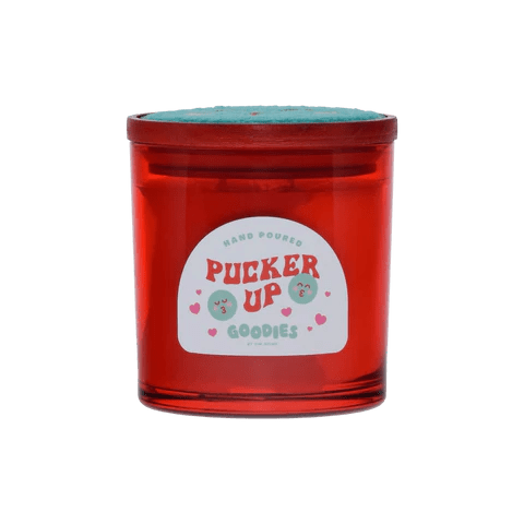 PUCKER UP -Perfect to fell LOVE Glass Candle Candles - Gothic & Alternative Gift - Haunted