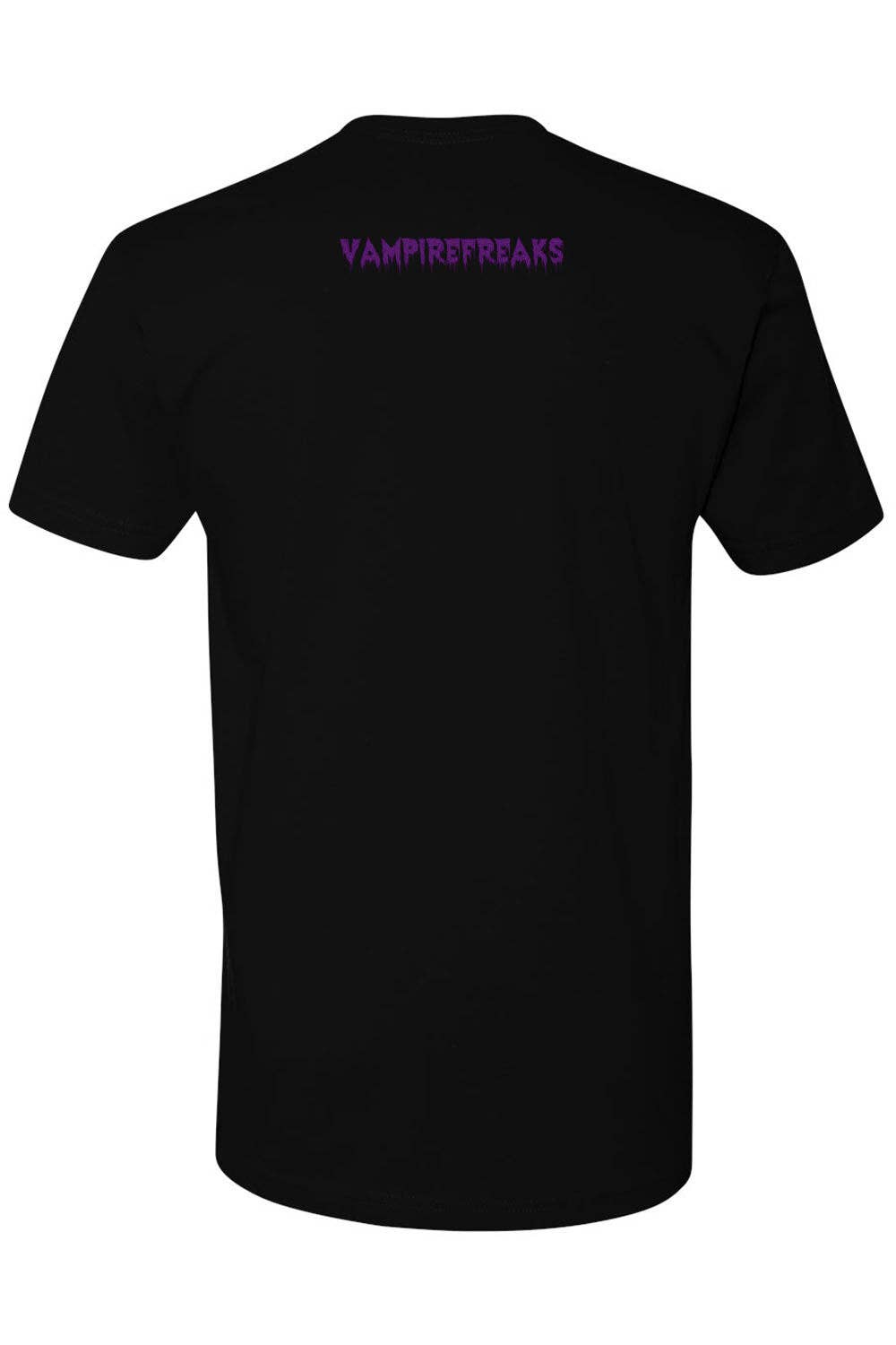 Quoth the Raven T-shirt [PURPLE]: L / Womens Tee Clothing - Gothic & Alternative Gift - Haunted