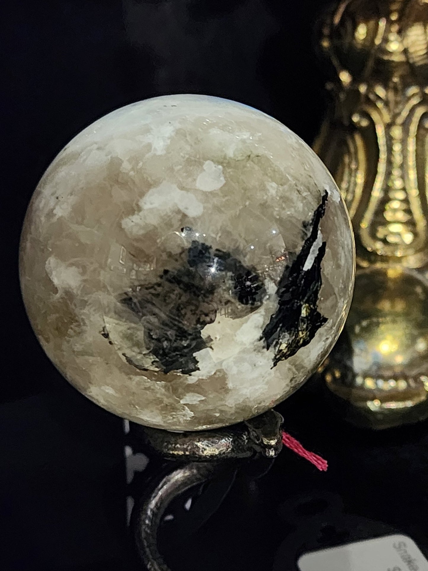 Rainbow Moonstone Crystal Sphere Crystals - Gothic & Alternative Gift - Haunted