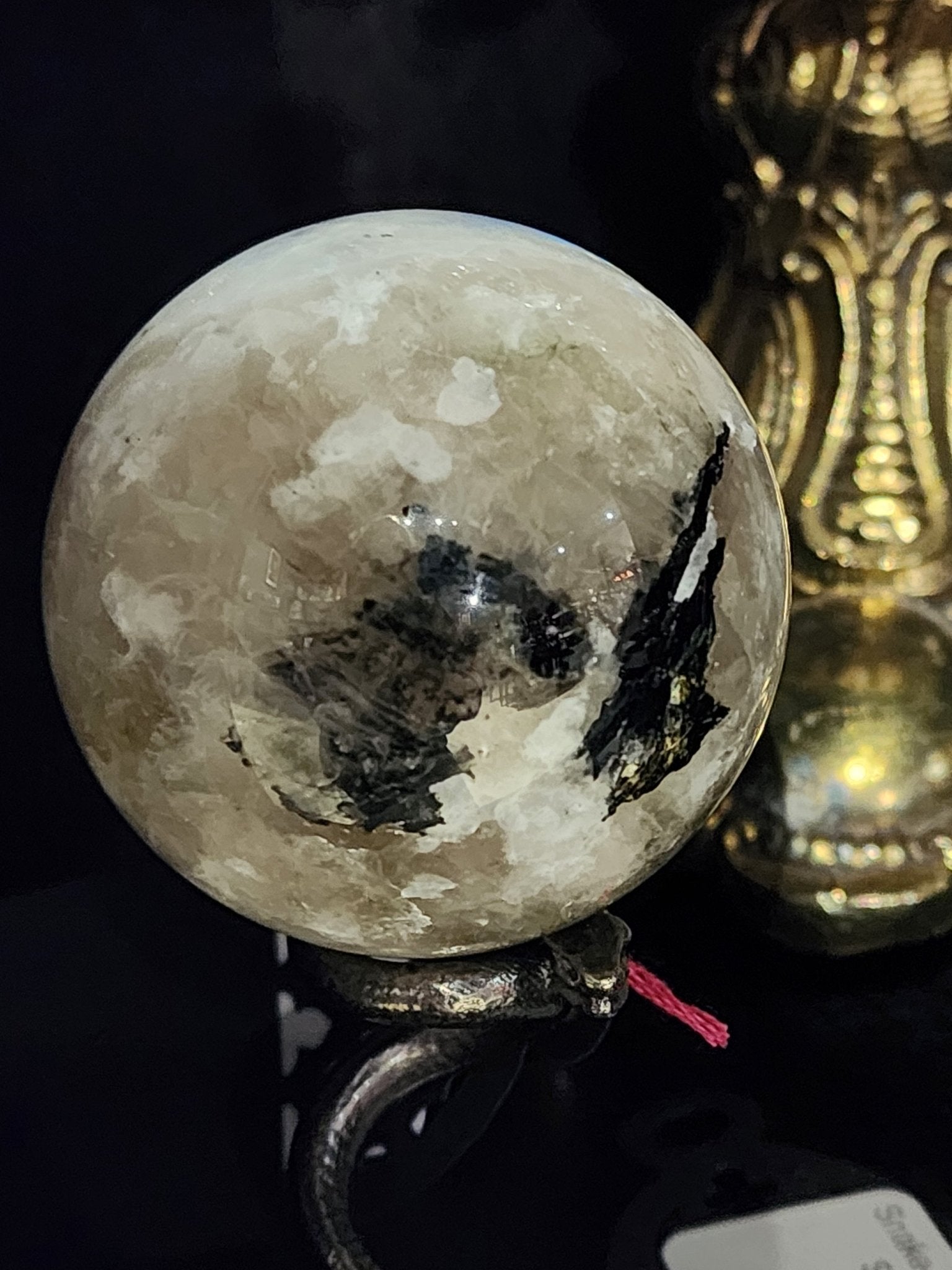 Rainbow Moonstone Crystal Sphere Crystals - Gothic & Alternative Gift - Haunted