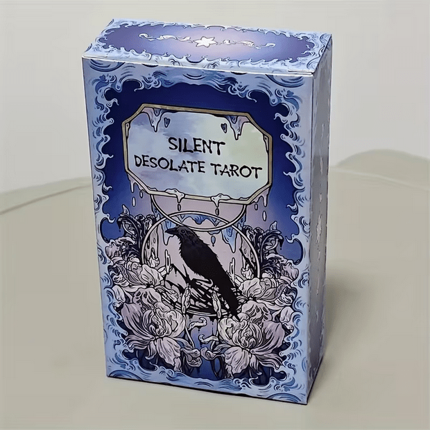 Raven Silent Desolate Tarot Card Deck Gothic Victorian Witch Supplies - Gothic & Alternative Gift - Haunted