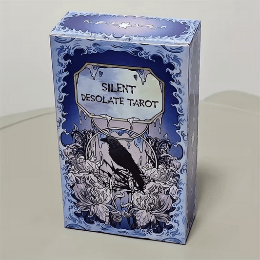 Raven Silent Desolate Tarot Card Deck Gothic Victorian Witch Supplies - Gothic & Alternative Gift - Haunted