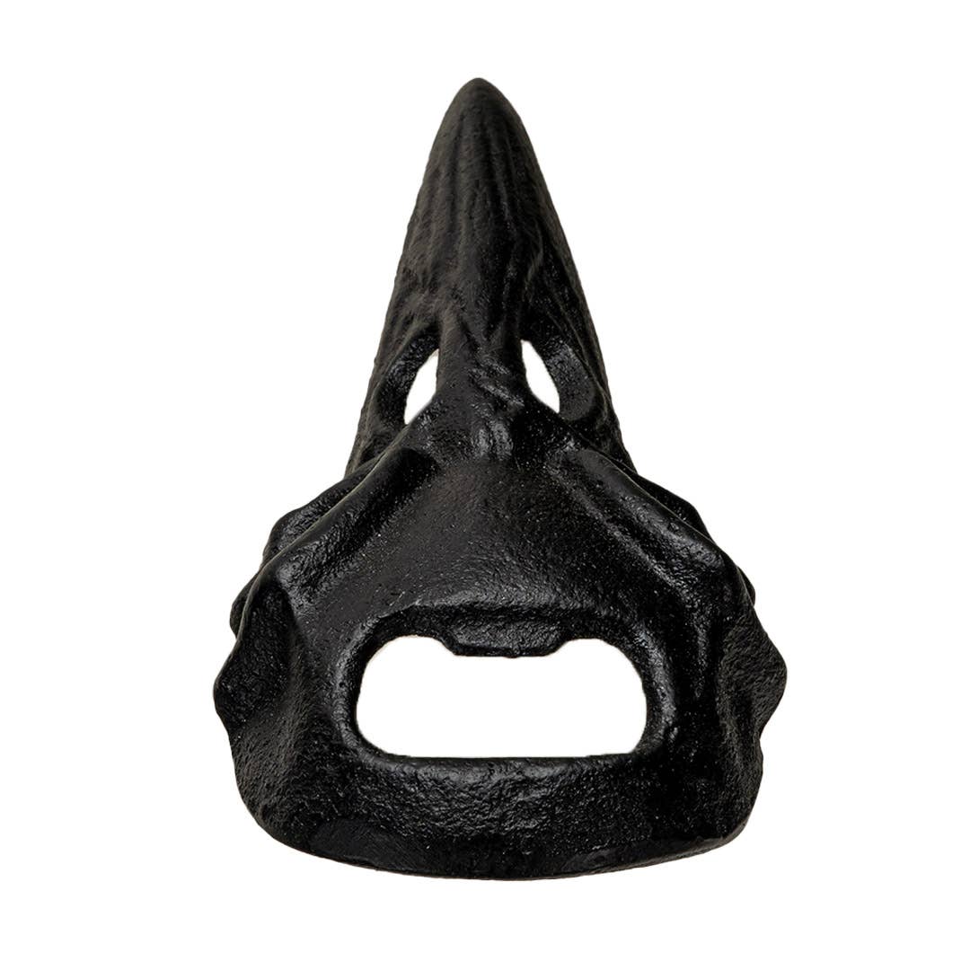 Raven Skull Cast Iron Bottle Opener Barware - Gothic & Alternative Gift - Haunted