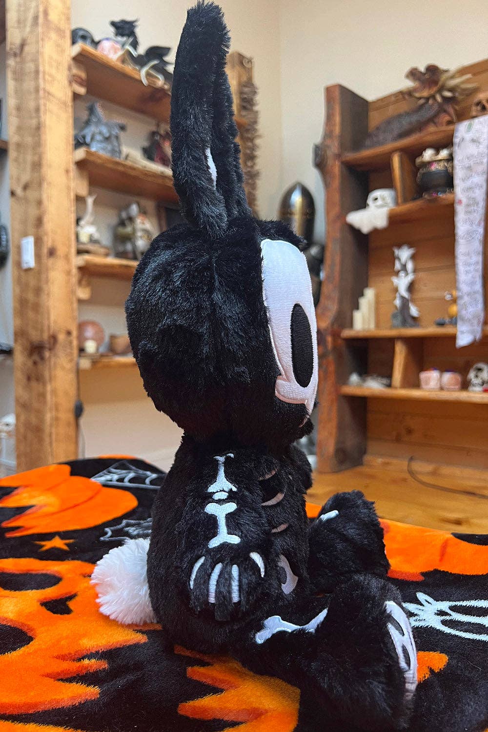 RIP Rabbit Plush Toy Plushie Gothic Bunny Stuffed Animals - Gothic & Alternative Gift - Haunted