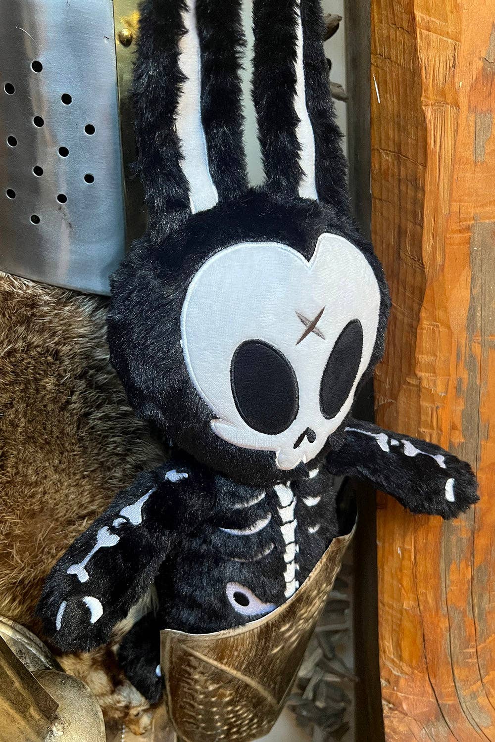 RIP Rabbit Plush Toy Plushie Gothic Bunny Stuffed Animals - Gothic & Alternative Gift - Haunted