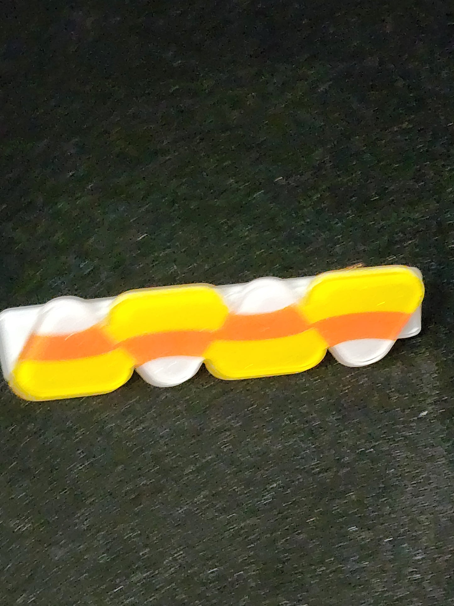 Halloween Hair Clip Black Cat, Pumpkins, Candy Corn, Witch, Cauldron