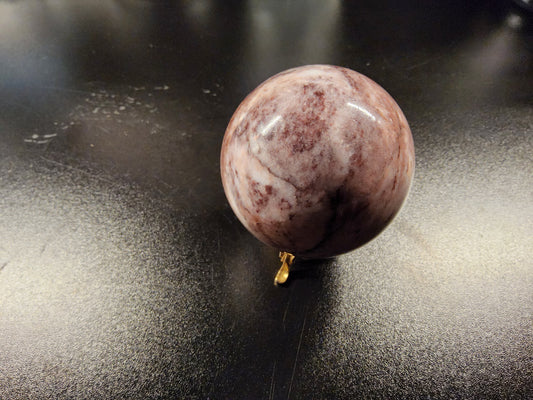 Lepidolite sphere