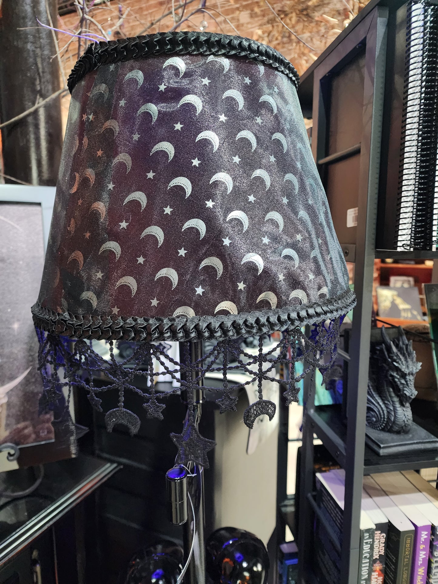 Handmade Two Headed Skeleton Floor Lamp