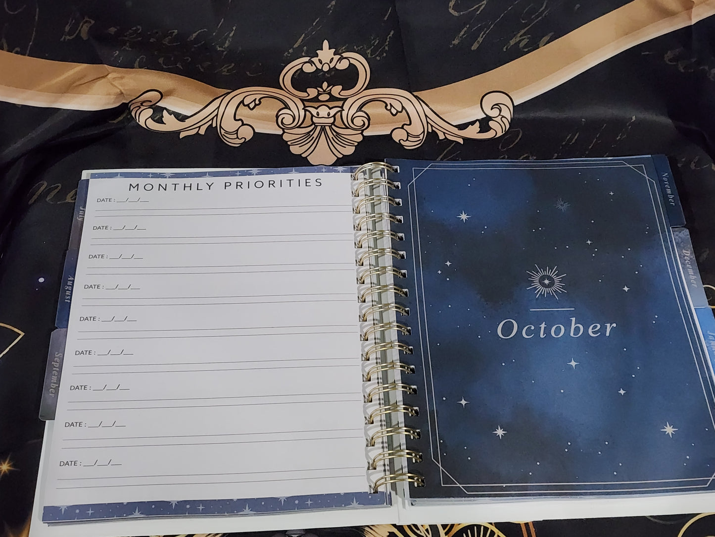 Witchy Celestial Yearly Academic Planner