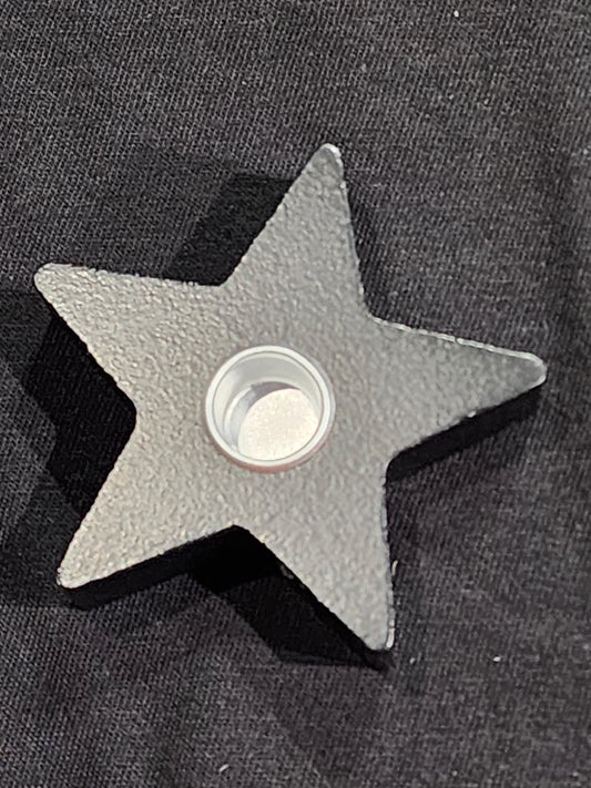 Black Star Spell Candle Holder