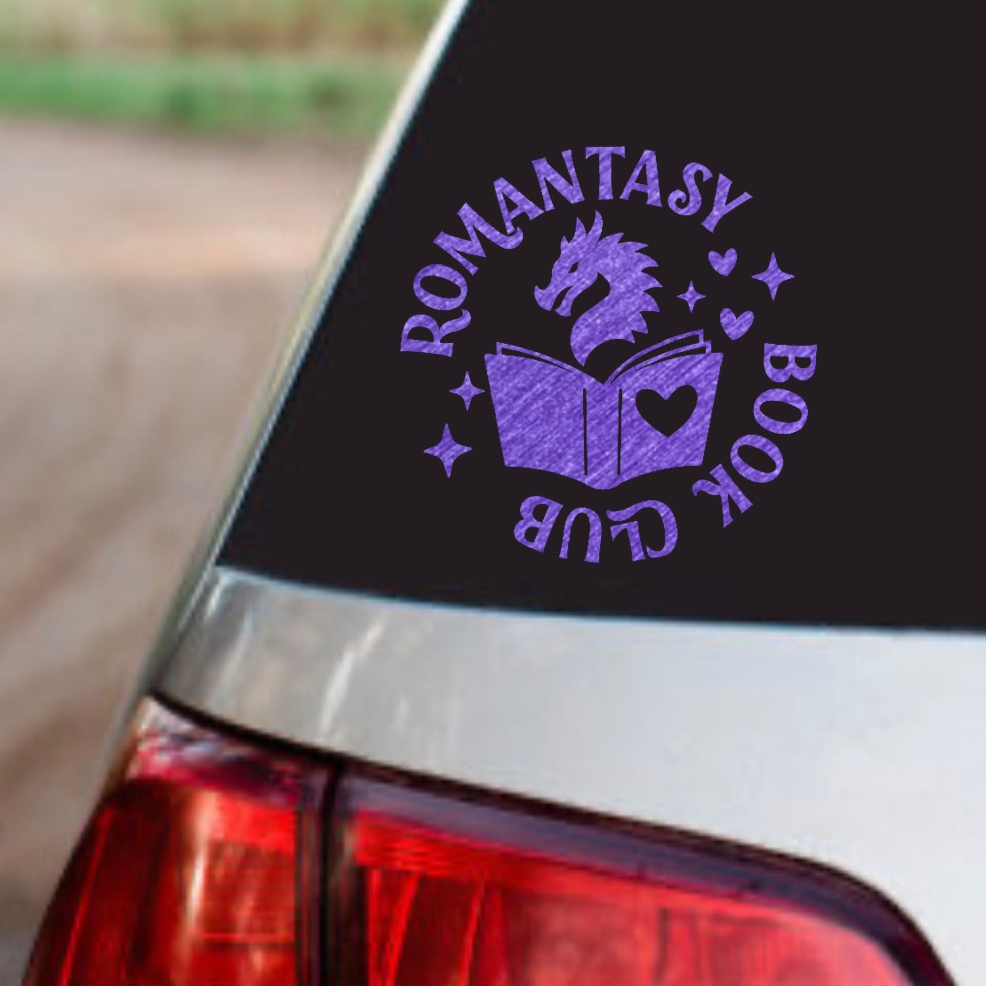 Romantasy Book Club Vinyl Sticker Decals for Cars, Water bottles, kindle and more - Gothic & Alternative Gift - Haunted