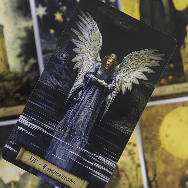 Shadow Fate Russian Tarot Card Deck Witch Supplies - Gothic & Alternative Gift - Haunted
