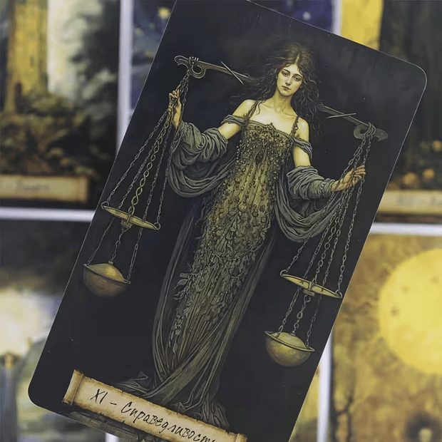 Shadow Fate Russian Tarot Card Deck Witch Supplies - Gothic & Alternative Gift - Haunted