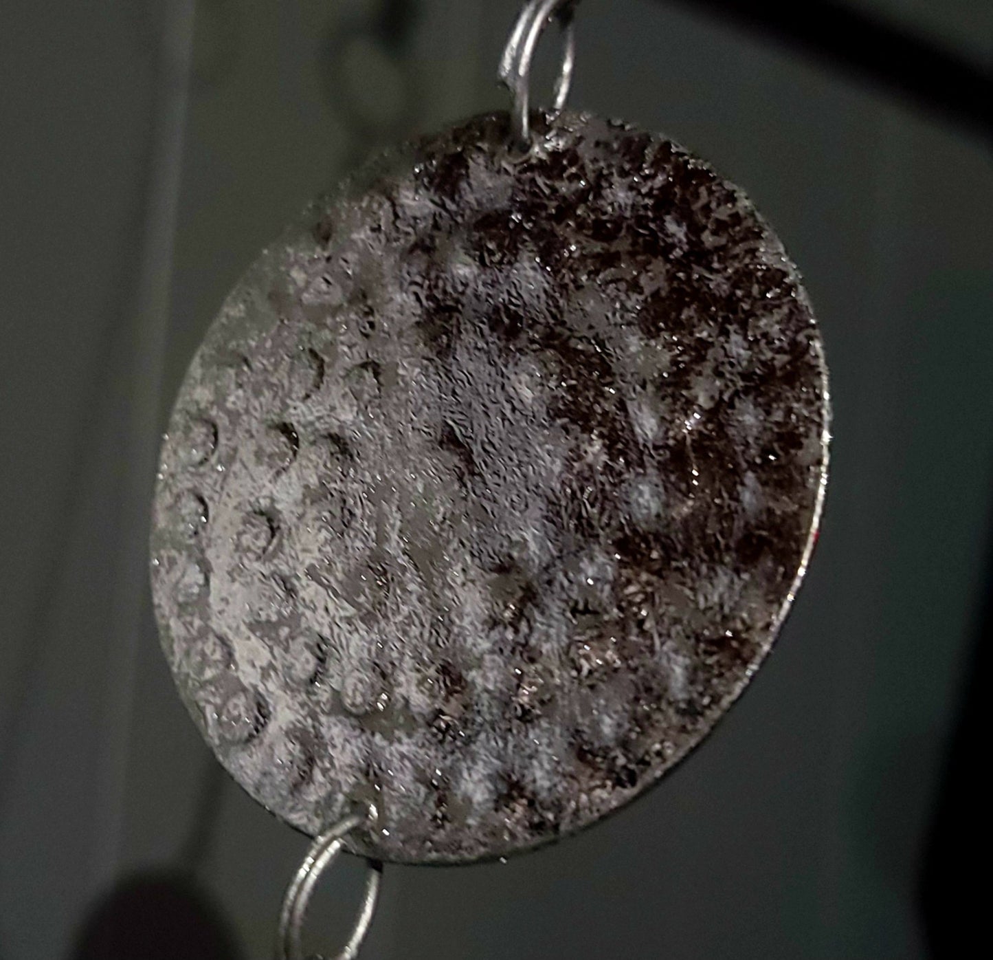Silver Moon Phase metal hanging wall art Home Decor - Gothic & Alternative Gift - Haunted
