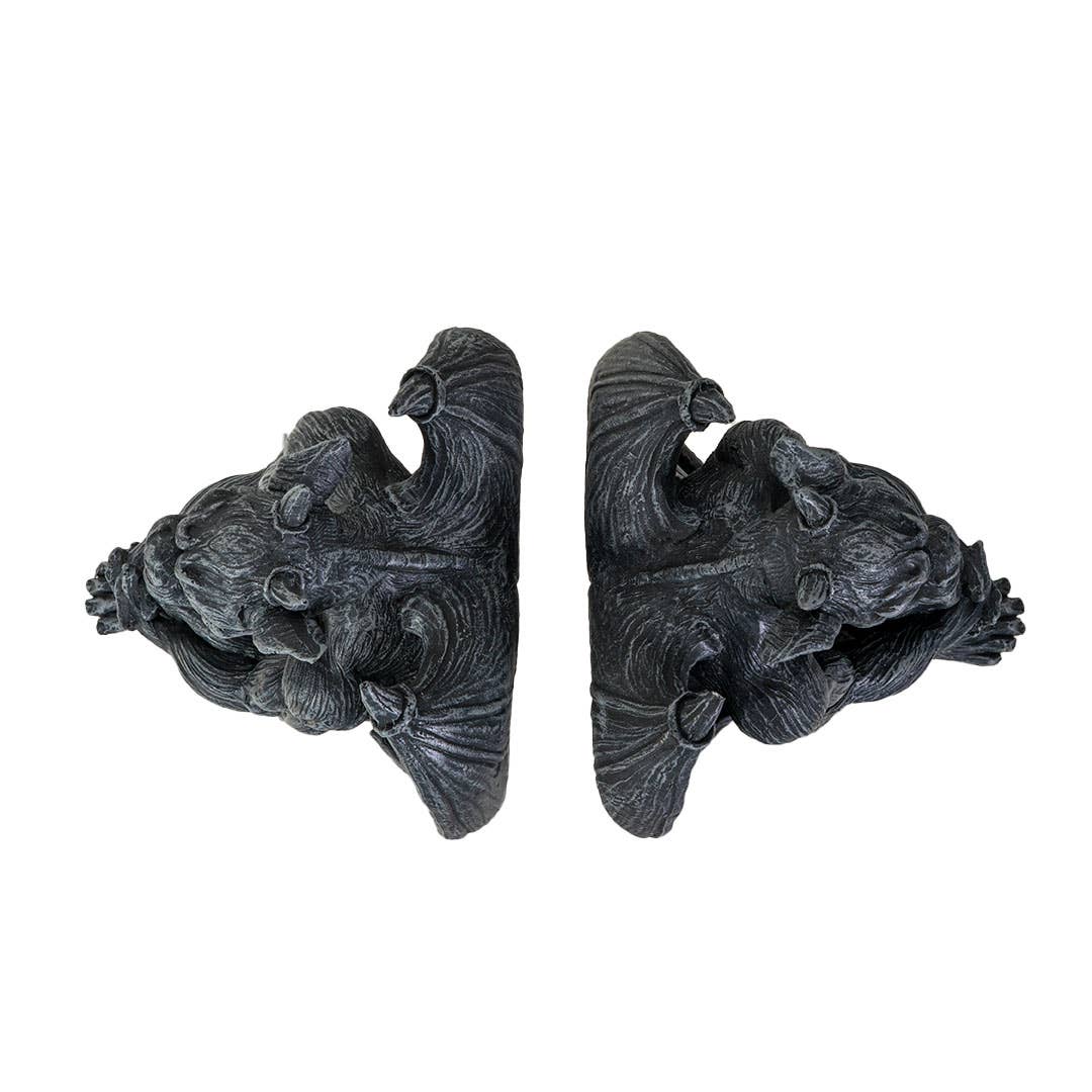 Sitting Gargoyle Bookends Book Holders Bookends - Gothic & Alternative Gift - Haunted